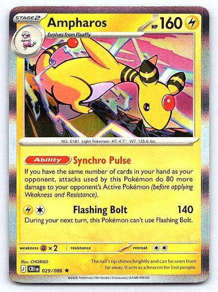 Ampharos - Chaos Rising #29/086