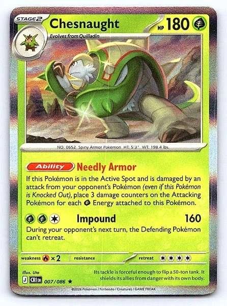 Chesnaught - Chaos Rising #007/086