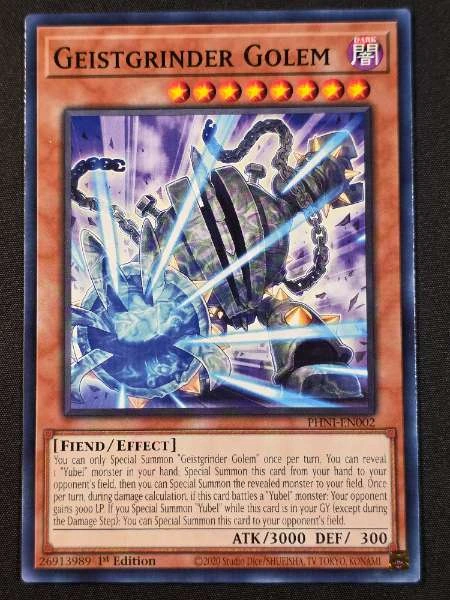 Geistgrinder Golem - Phantom Nightmare #PHNI-EN002