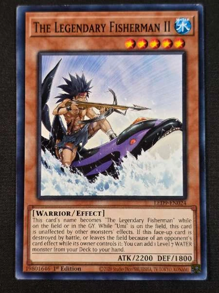 The Legendary Fisherman II - Legendary Duelists: Duels from the Deep #LED9-EN024