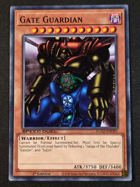 Gate Guardian - Speed Duel GX: Midterm Paradox #SGX2-END01