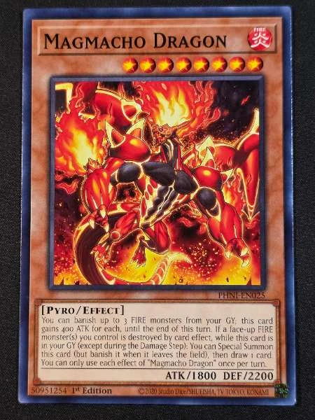 Magmacho Dragon - Phantom Nightmare #PHNI-EN025