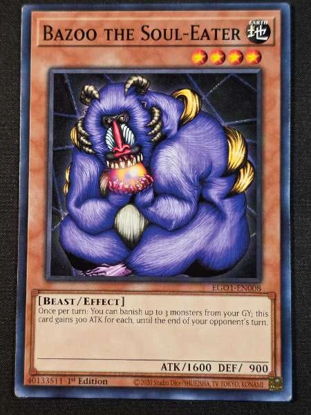 Bazoo the Soul-Eater - Egyptian God Deck: Obelisk the Tormentor #EGO1-EN008