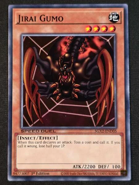 Jirai Gumo - Speed Duel GX: Midterm Paradox #SGX2-END05