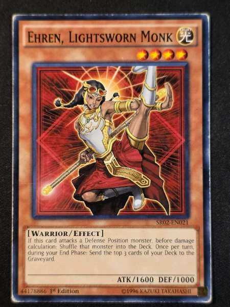 Ehren, Lightsworn Monk - Structure Deck: Rise of the True Dragons #SR02-EN021