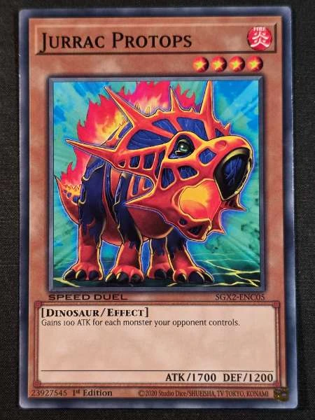 Jurrac Protops - Speed Duel GX: Midterm Paradox #SGX2-ENC05