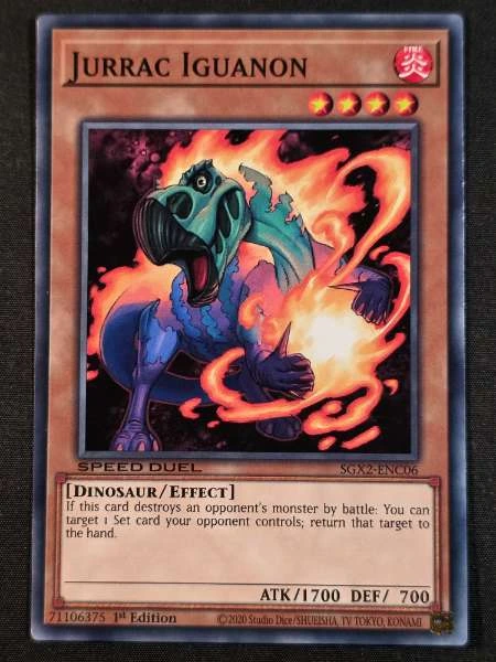 Jurrac Iguanon - Speed Duel GX: Midterm Paradox #SGX2-ENC06