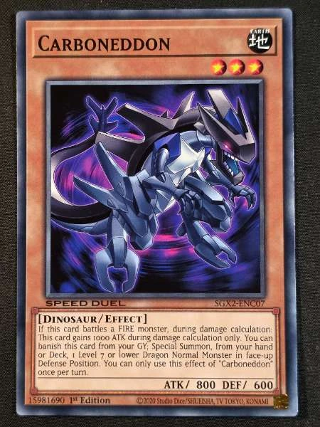 Carboneddon - Speed Duel GX: Midterm Paradox #SGX2-ENC07