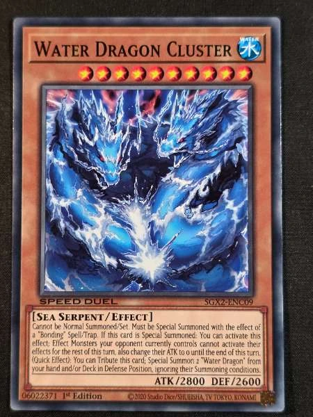 Water Dragon Cluster - Speed Duel GX: Midterm Paradox #SGX2-ENC09