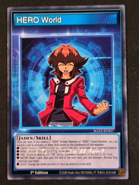 HERO World - Speed Duel GX: Midterm Paradox #SGX2-ENS07
