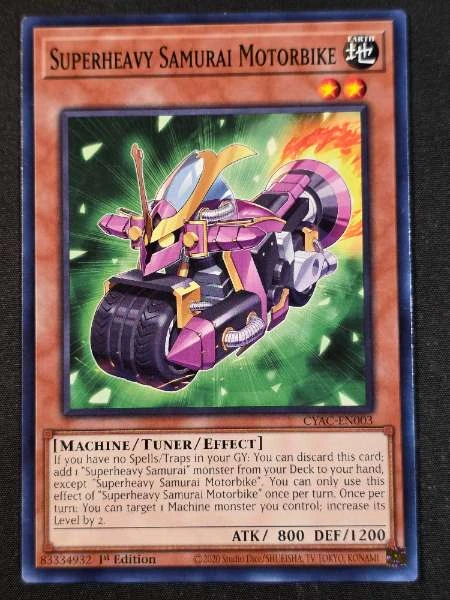 Superheavy Samurai Motorbike - Cyberstorm Access #CYAC-EN003