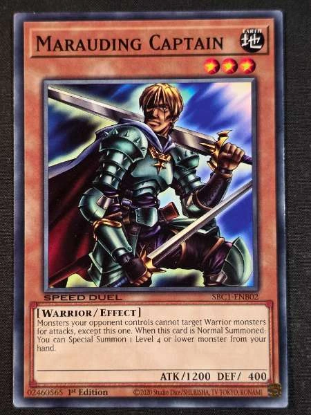 Marauding Captain - Speed Duel: Battle City #SBC1-EN002