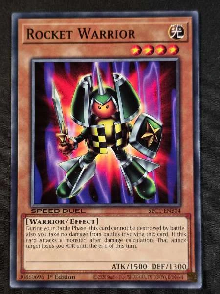 Rocket Warrior - Speed Duel: Battle City #SBC1-EN004