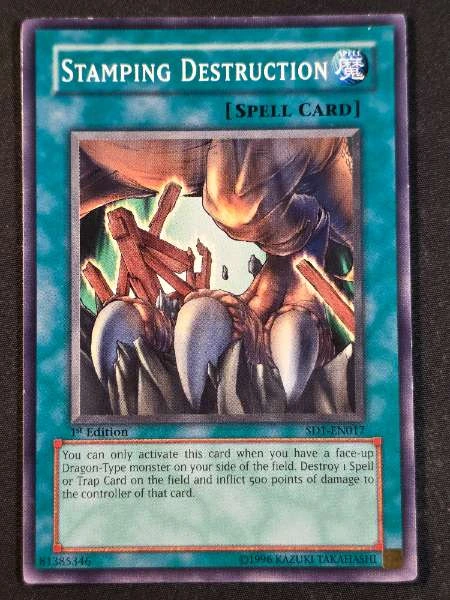 Stamping Destruction - Structure Deck: Dragon's Roar #SD1-EN017