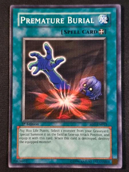 Premature Burial - Structure Deck: Dragon's Roar #SD1-EN013