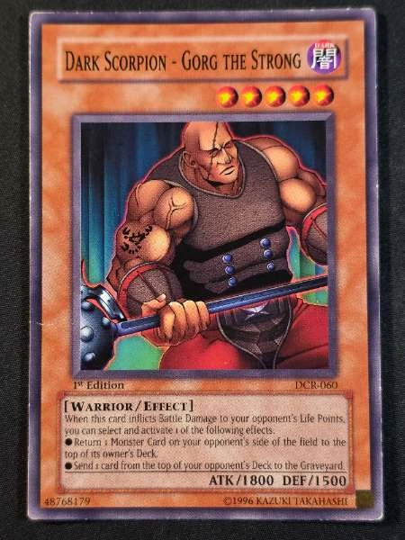 Dark Scorpion - Gorg the Strong #DCR-060