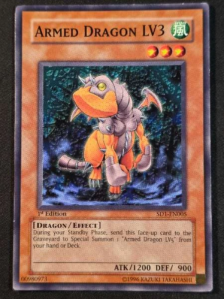Armed Dragon LV3 - Soul of the Duelist #SD1-EN005