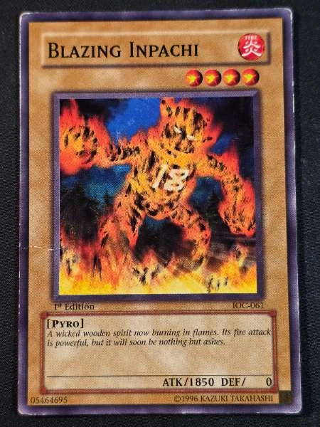 Blazing Inpachi - Invasion of Chaos #IOC-061