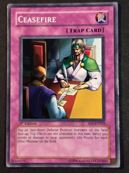 Ceasefire - Structure Deck: Dragon's Roar #SD1-EN022