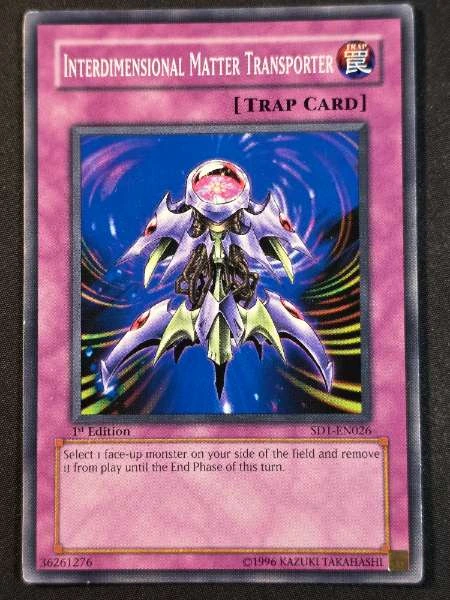 Interdimensional Matter Transporter - SD1 #SD1-EN026