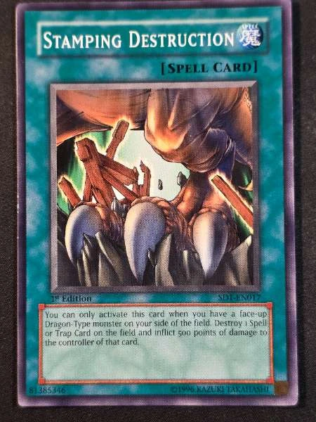 Stamping Destruction - Structure Deck: Dragon's Roar #SD1-EN017