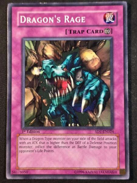 Dragon's Rage - Structure Deck: Dragon's Roar #SD1-EN024