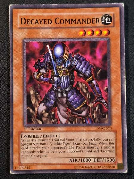 Decayed Commander - Magician's Force #MFC-010
