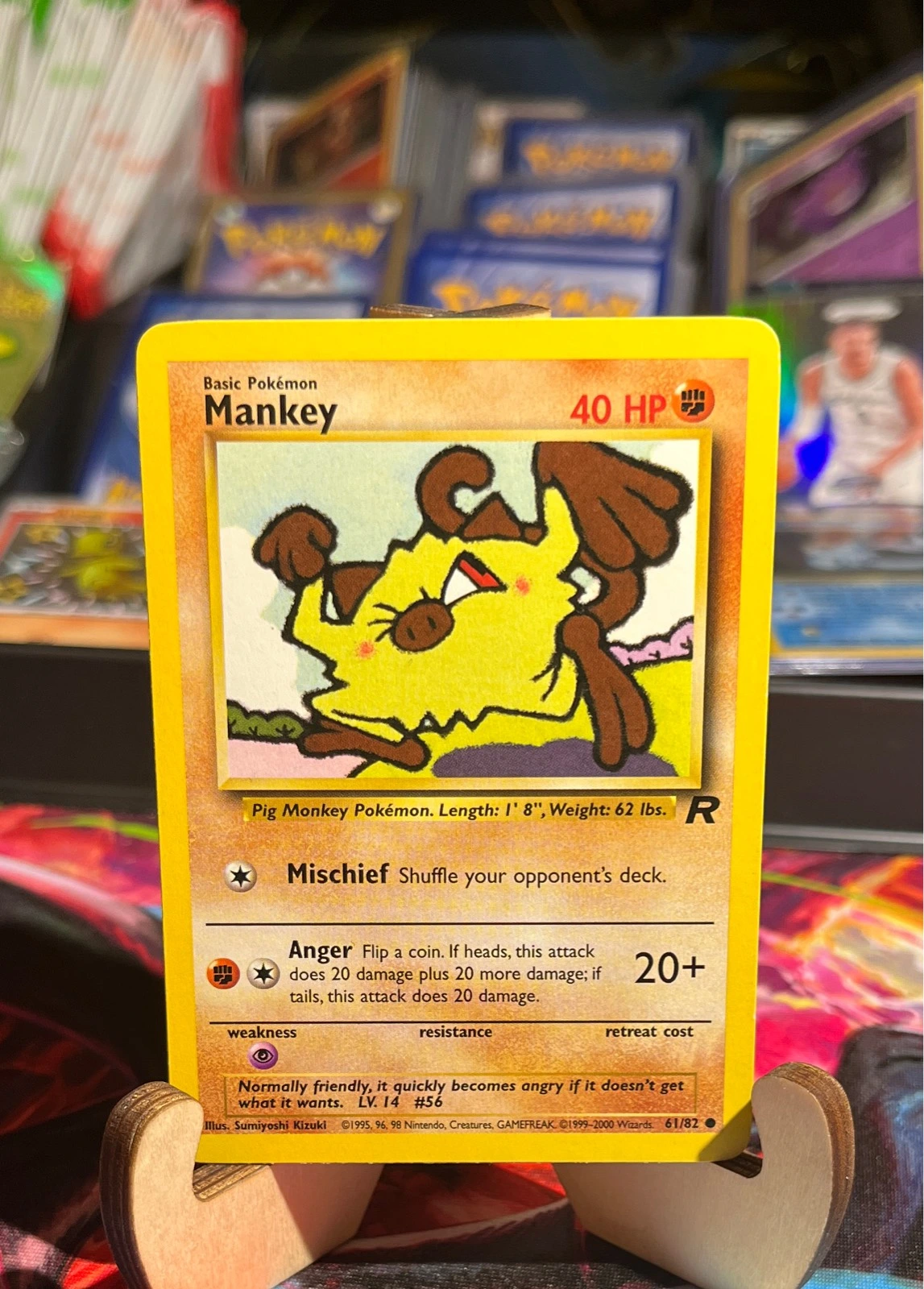 Mankey - Team Rocket #61/82