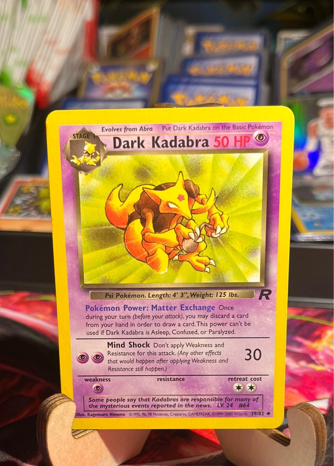 Dark Kadabra - Team Rocket #39/82