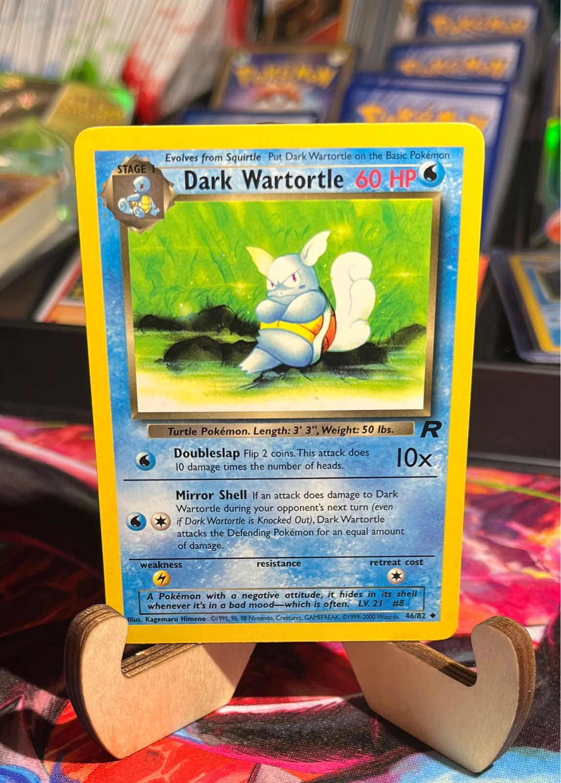 Dark Wartortle - Team Rocket #46/82