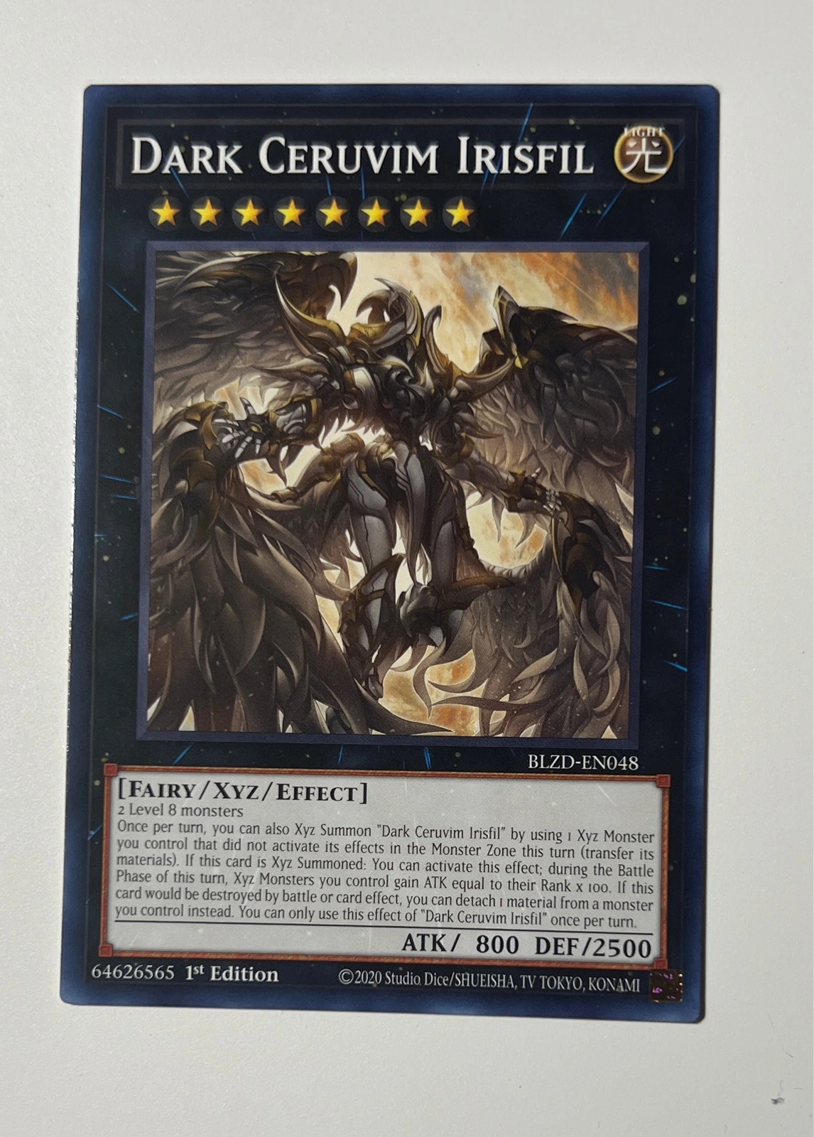 Dark Ceruvim Irisfil - Battles of Legend: Armageddon #BLZD-EN048