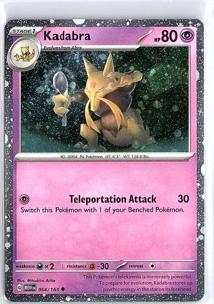 Kadabra (Cosmos Holo) - 151 #064/165