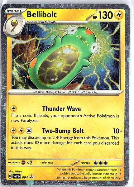 Bellibolt (Cosmos Holo) - Scarlet & Violet Promos #094