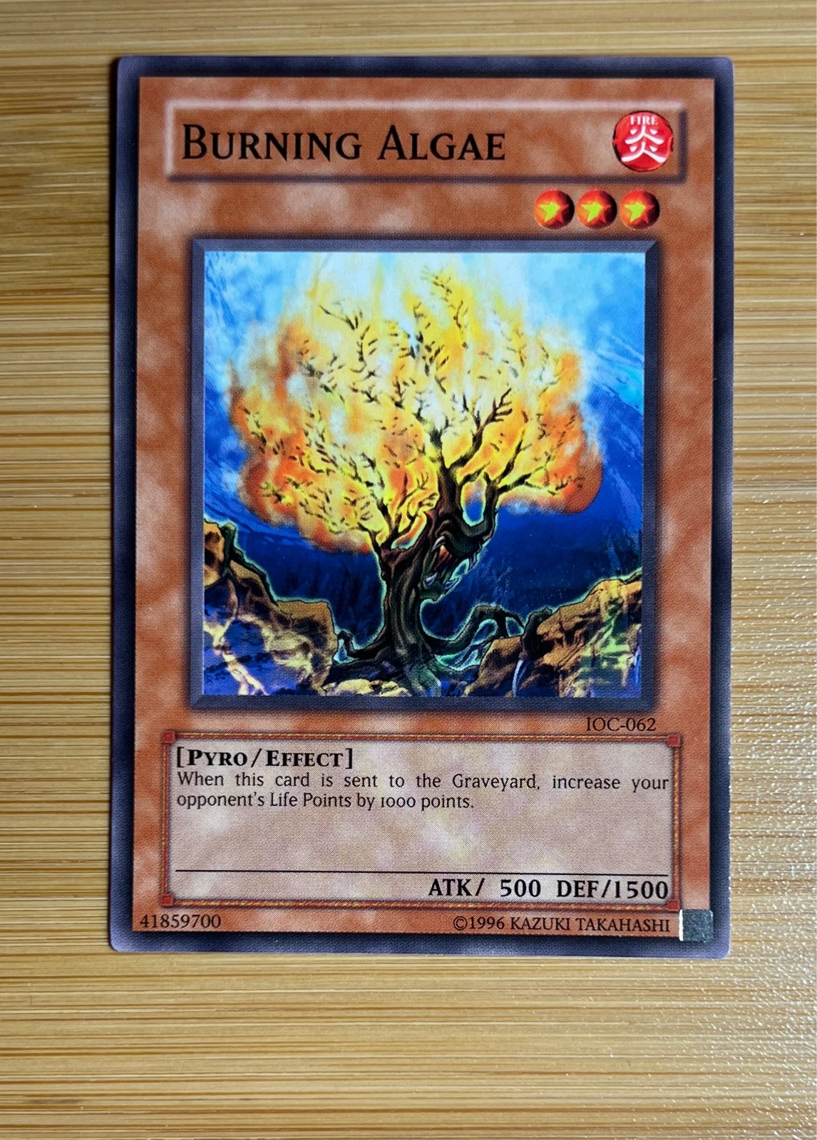 Burning Algae - Invasion of Chaos #IOC-062