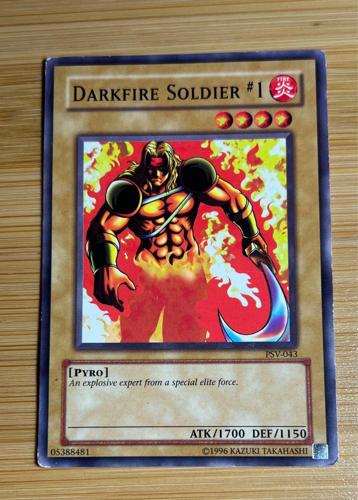 Darkfire Soldier #1 - Pharaoh's Servant #PSV-043
