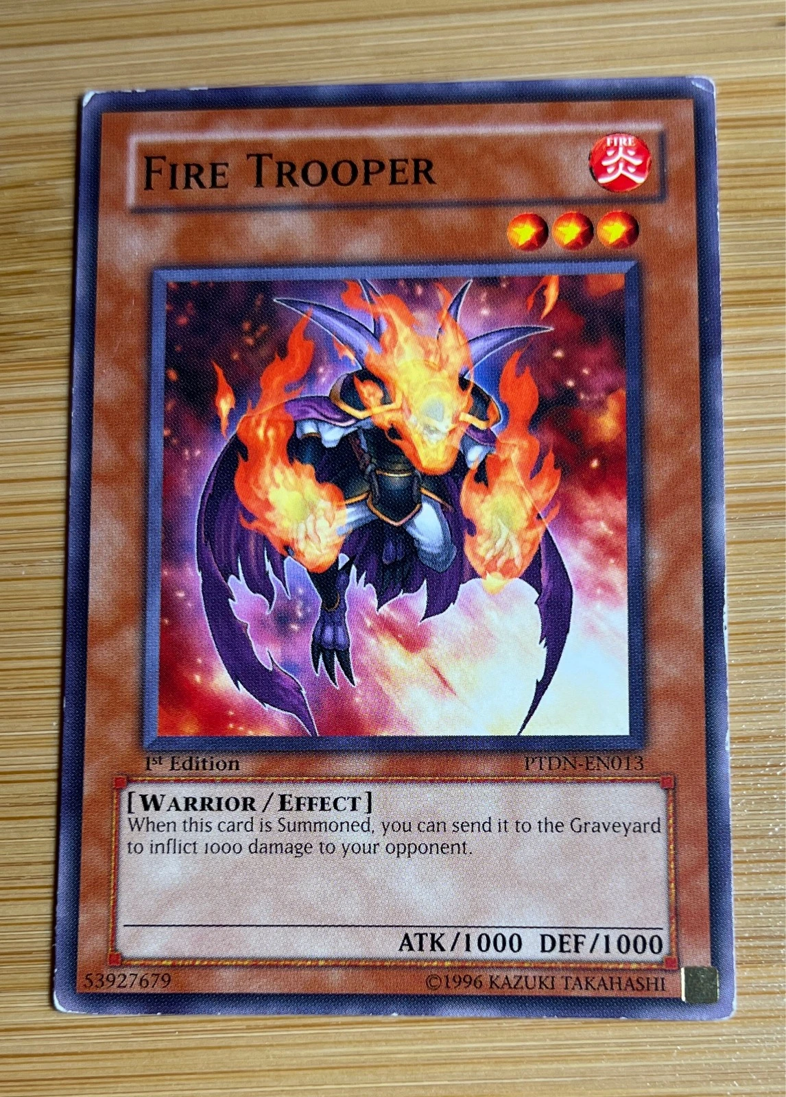 Fire Trooper - Phantom Darkness #PTDN-EN013