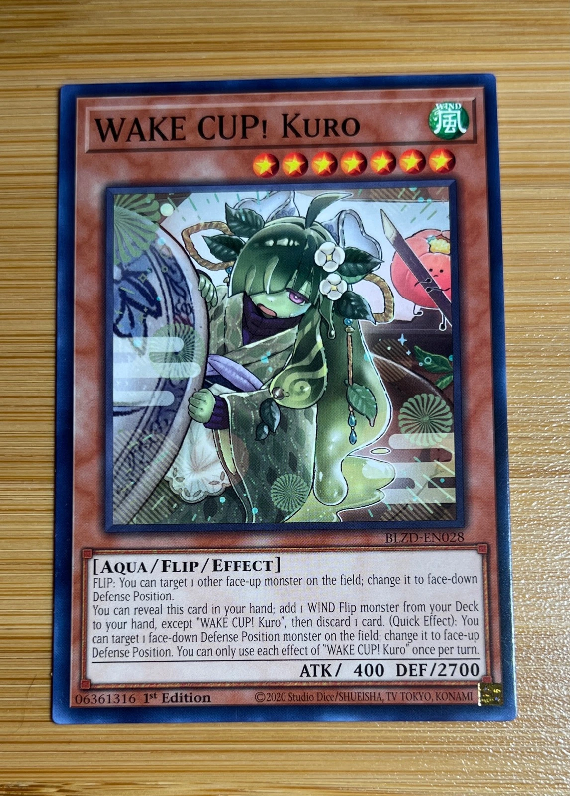 WAKE UP! Kuro - Blazing Vortex #BLZD-EN028