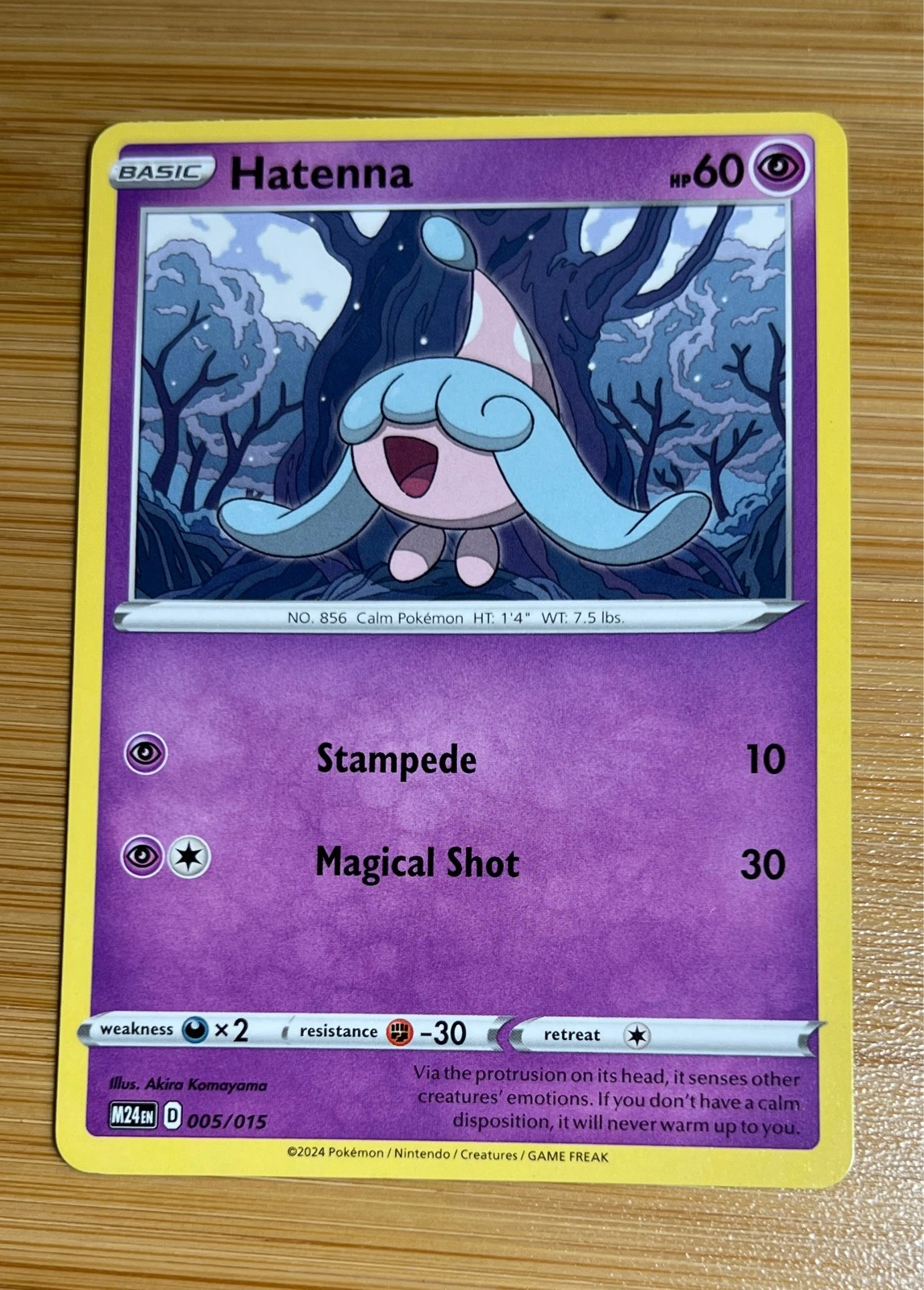 Hatenna - McDonald's Match Battle 2024 #005/015