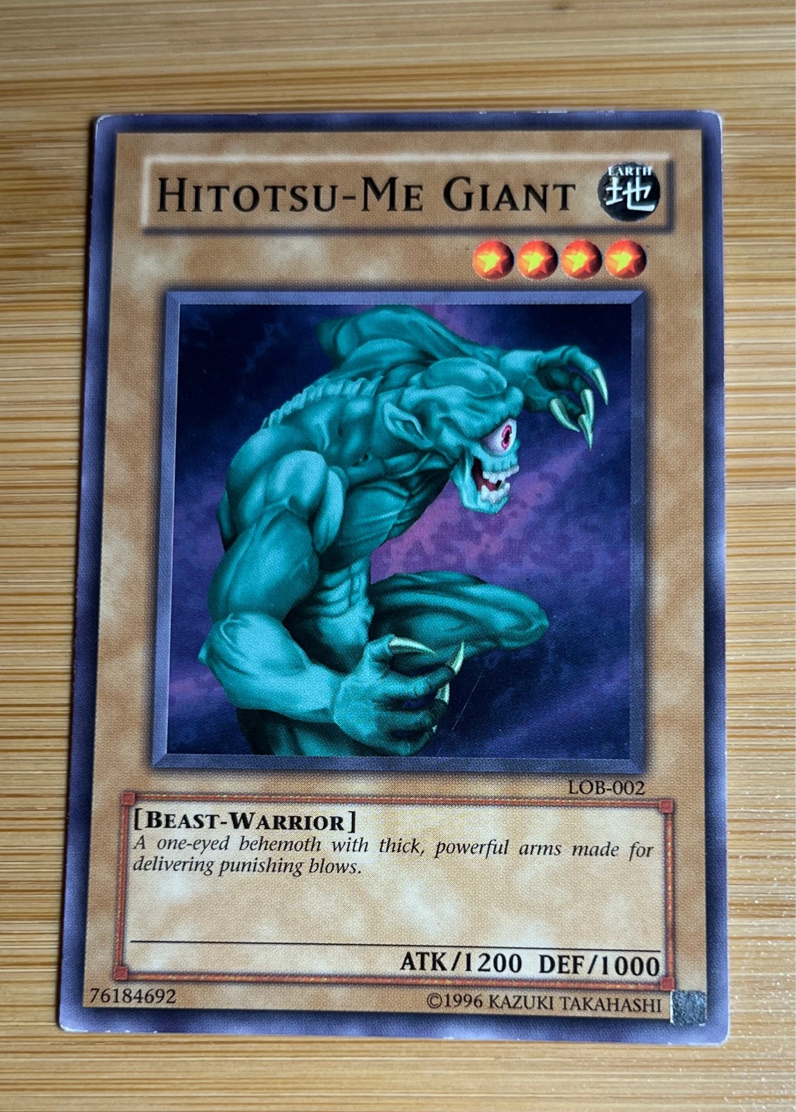 Hitotsu-Me Giant - Legend of Blue Eyes White Dragon #LOB-002