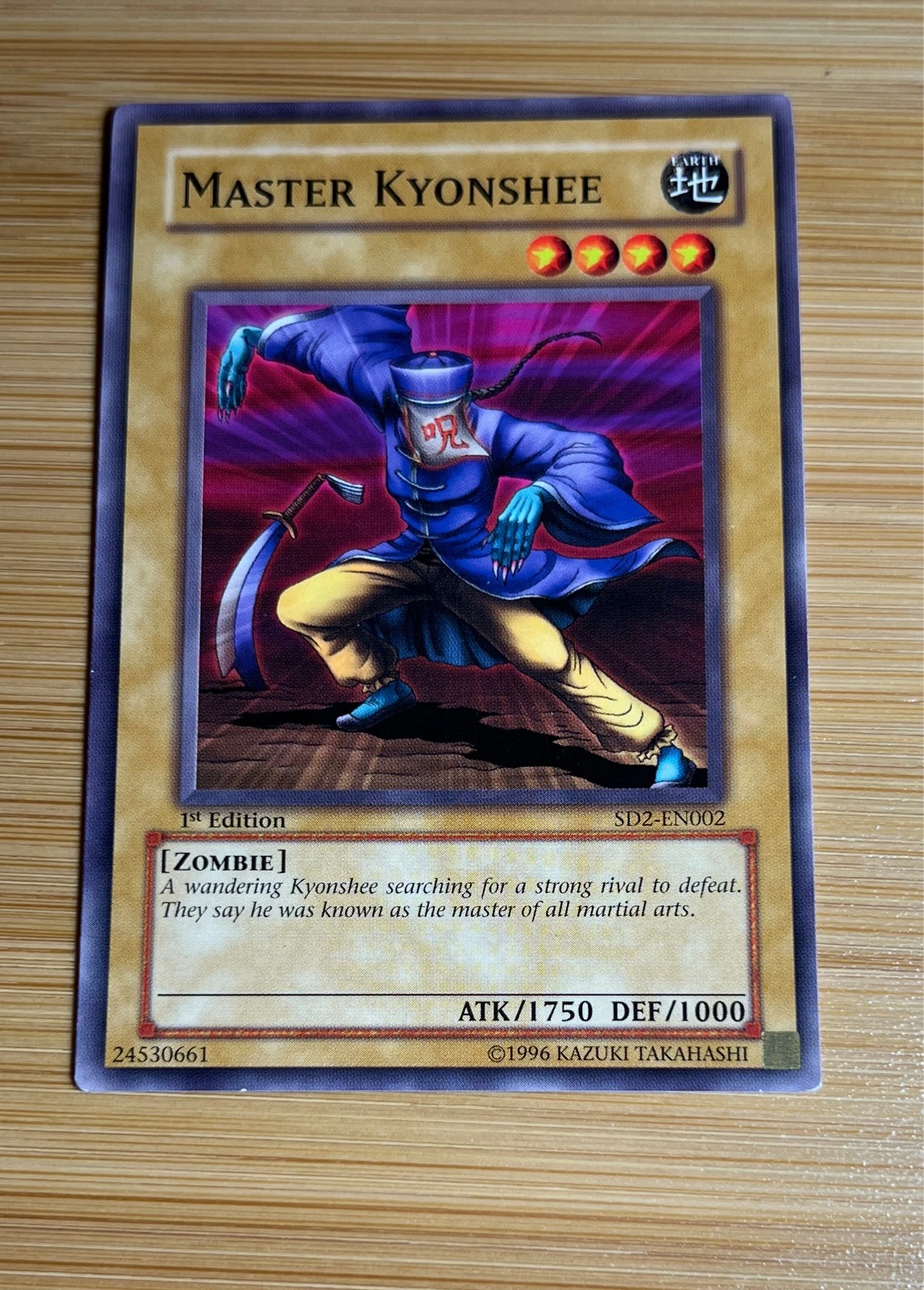 Master Kyonshee - Zombie Madness #SD2-EN002