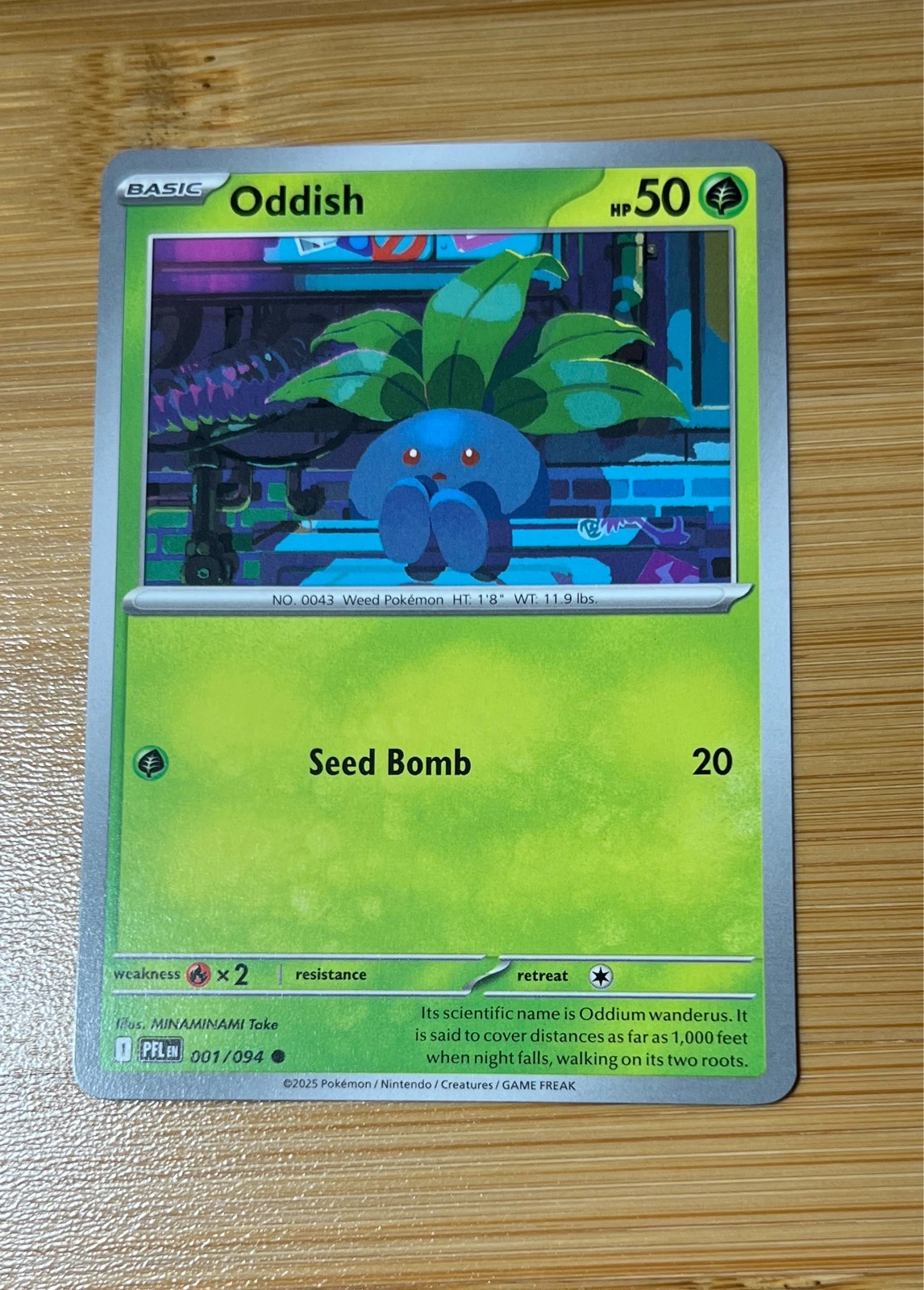 Oddish - Pokémon Phantasmal Flames #001/094