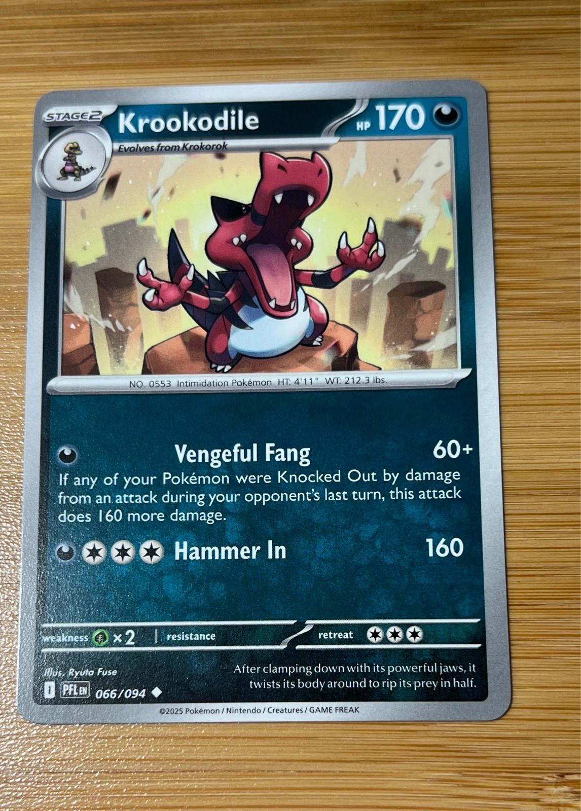 Krookodile - Pokémon Phantasmal Flames #066/094