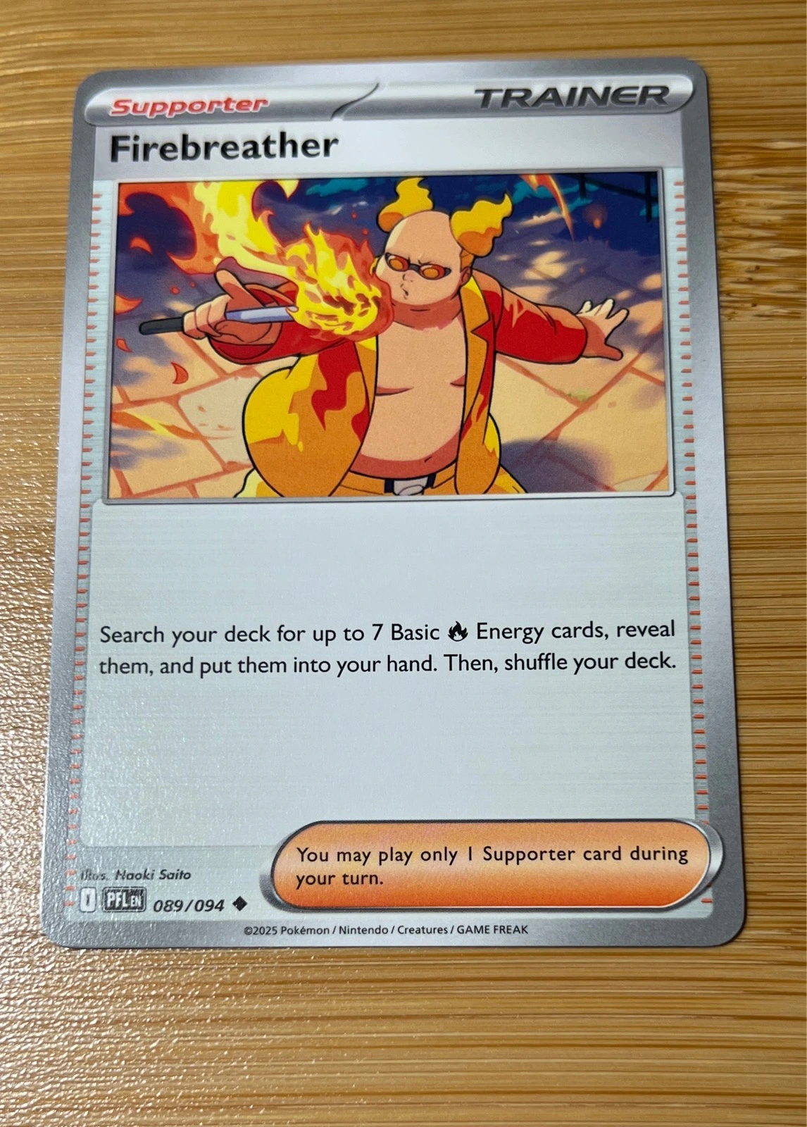 Firebreather - Pokémon Phantasmal Flames #089/094