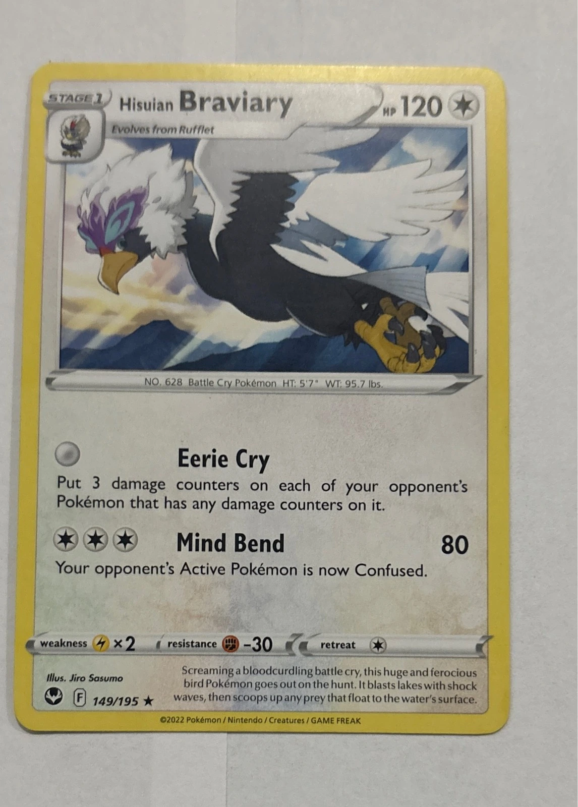 Hisuian Braviary - Silver Tempest #149/195