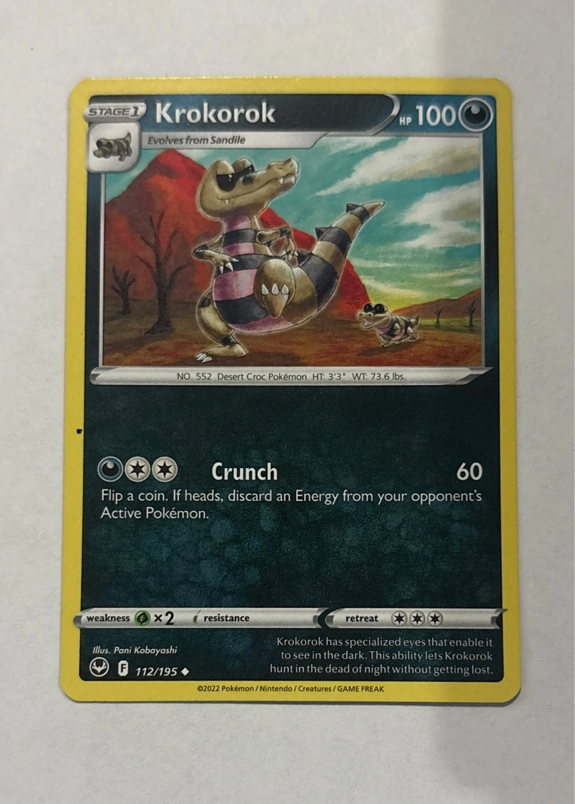 Krokorok - Silver Tempest #112/195