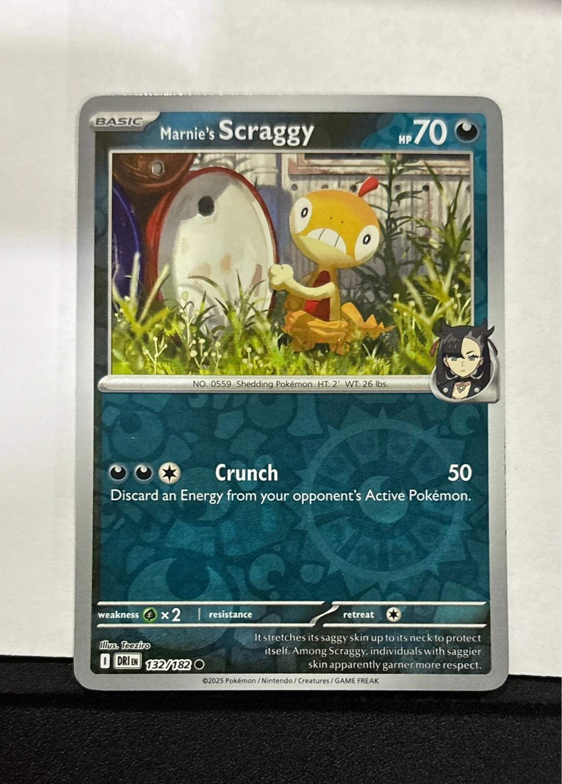 Marnie's Scraggy - Sword & Shield—Shining Fates #132/182