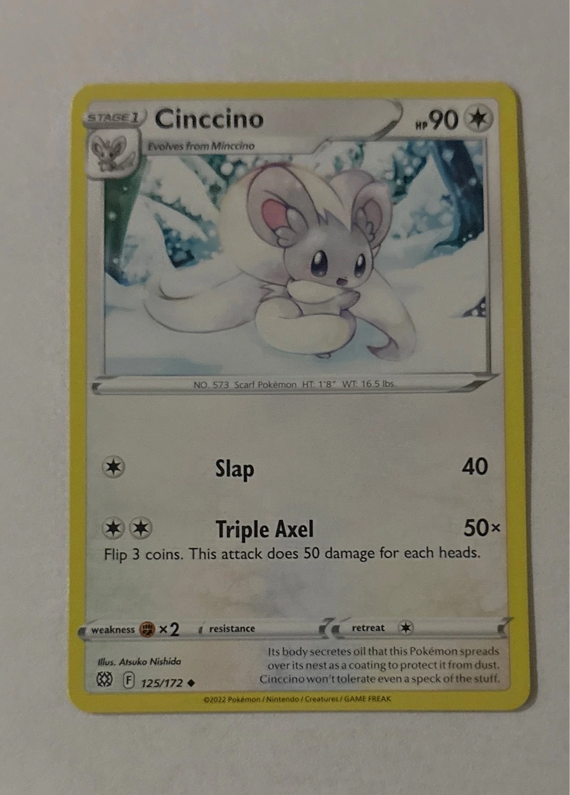 Cinccino - Brilliant Stars #125/172