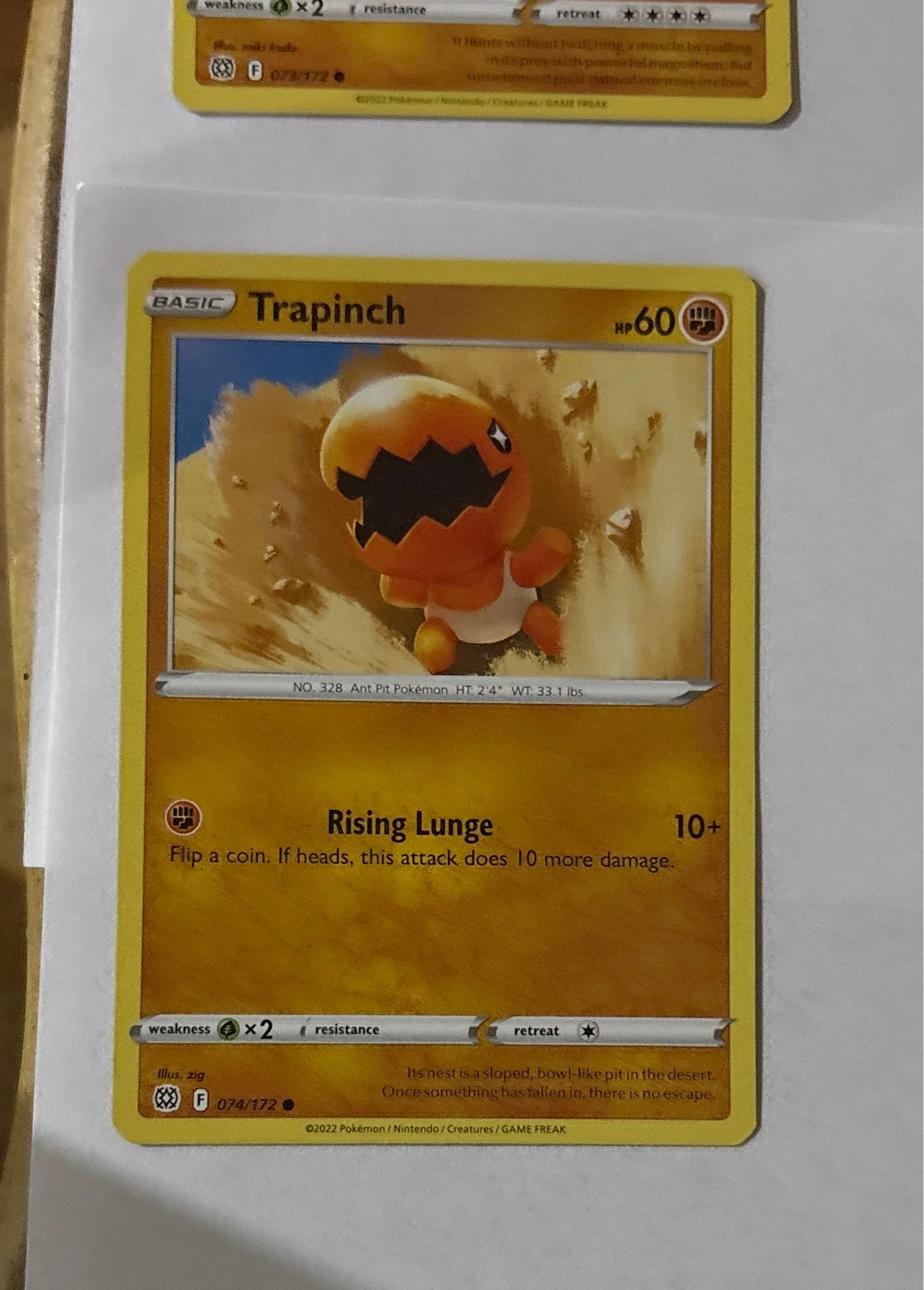 Trapinch - Brilliant Stars #074/172