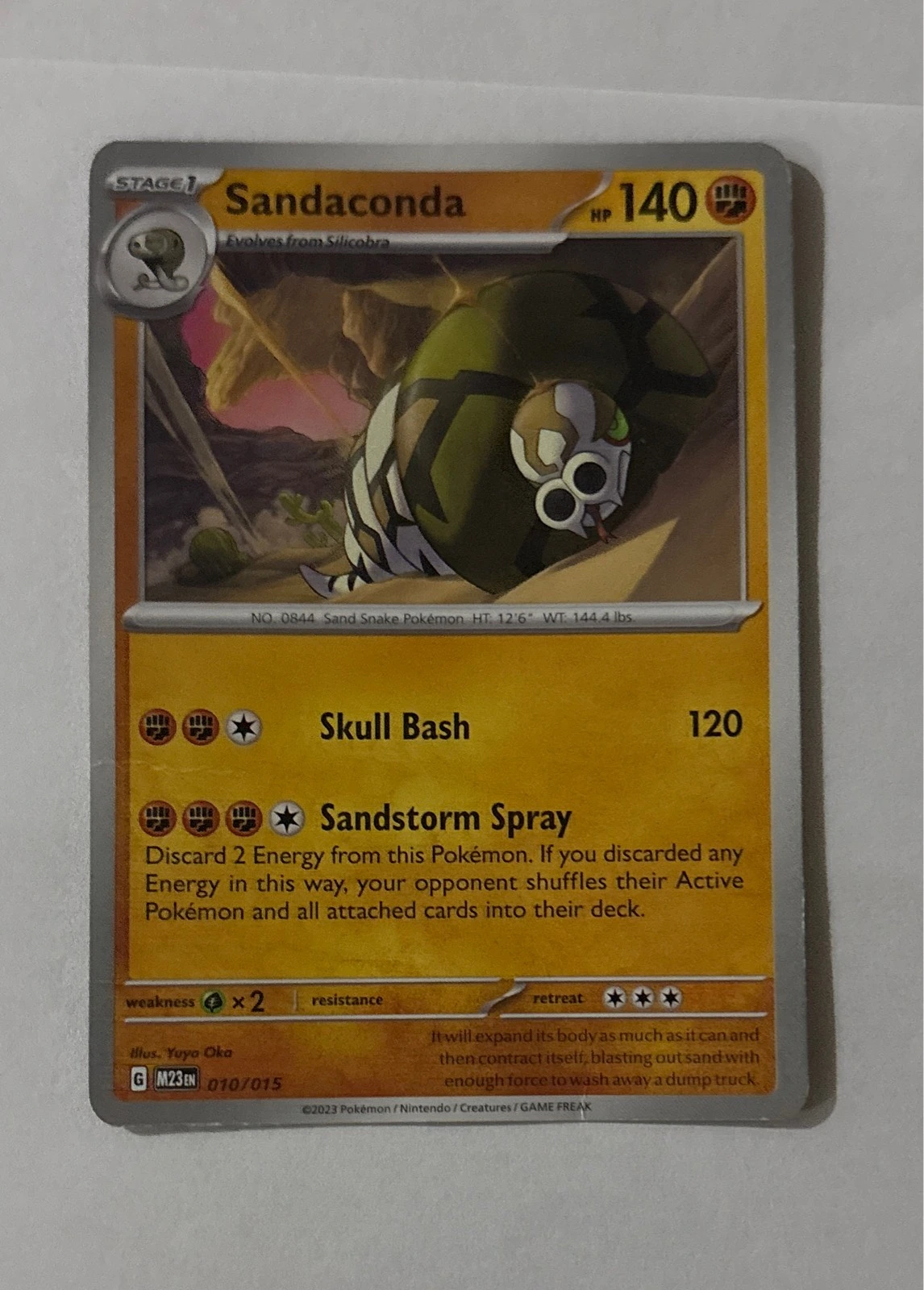 Sandaconda - Pokémon Scarlet & Violet Build & Battle Box #010/015