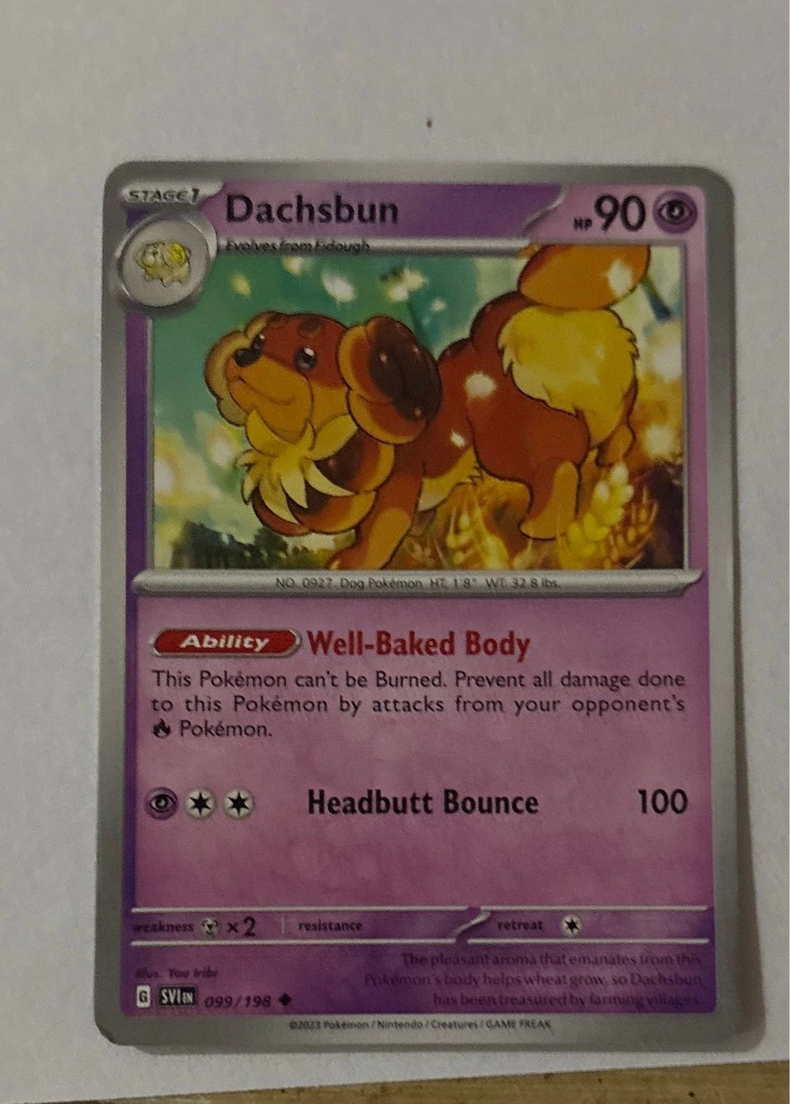 Dachsbun - Scarlet & Violet #099/198
